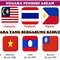 Gambar Bendera 11 Negara Asean